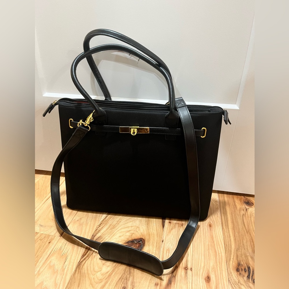 Black Laptop Purse